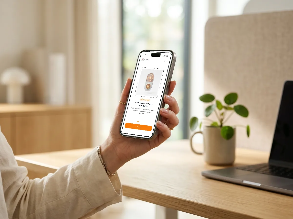 Flowvent Bio Check-in touch-free attendance mobile application